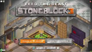 StoneBlock3 как скачать и поиграть с друзьями .