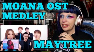 REACTION | MAYTREE 'MOANA OST' (MEDLEY)