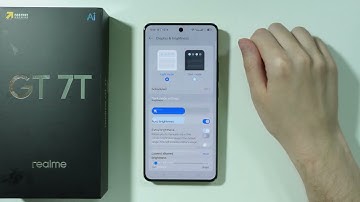 Realme GT 7T: Hoe het donkere thema in- en uitschakelen (donkere modus)