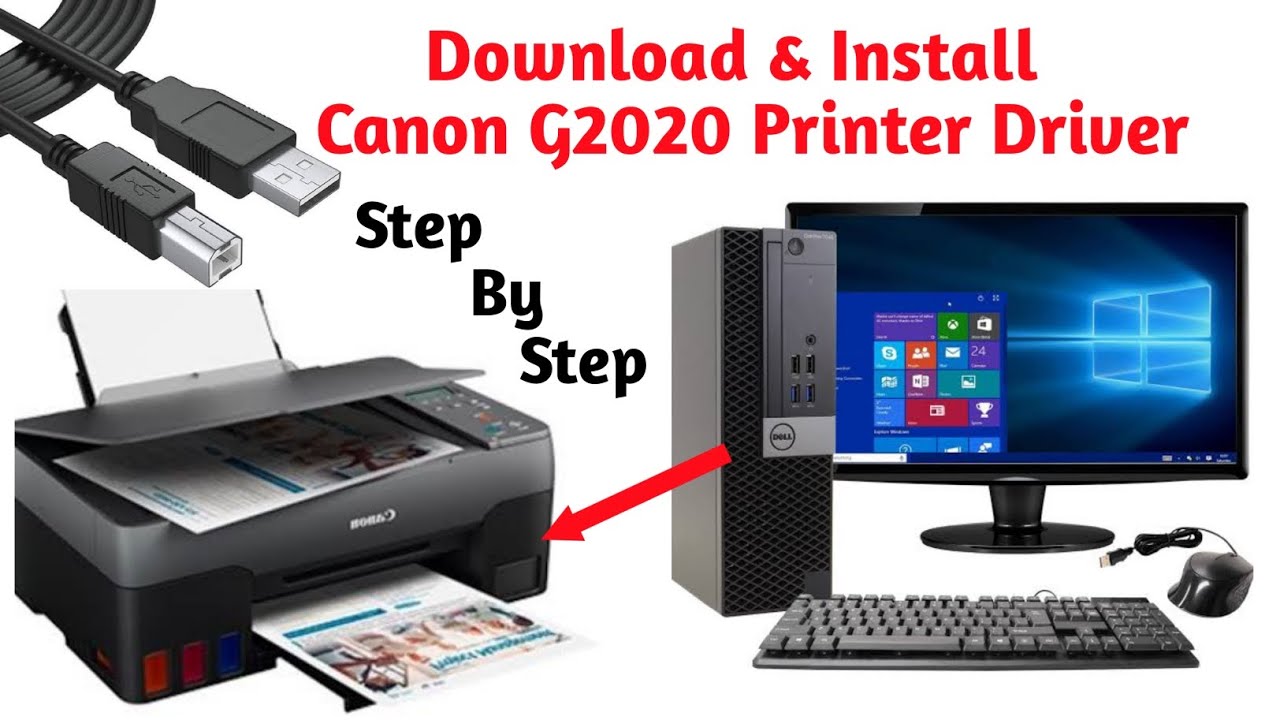 Canon G2020 G2010 g3010 Printer Driver Install Without CD Canon G2020 Printer Kese Install