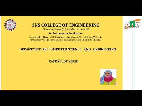 CASE STUDY VIDEO|DATA ANALYTICS|SNS INSTITUTIONS - YouTube