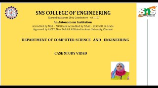 CASE STUDY VIDEO|DATA ANALYTICS|SNS INSTITUTIONS