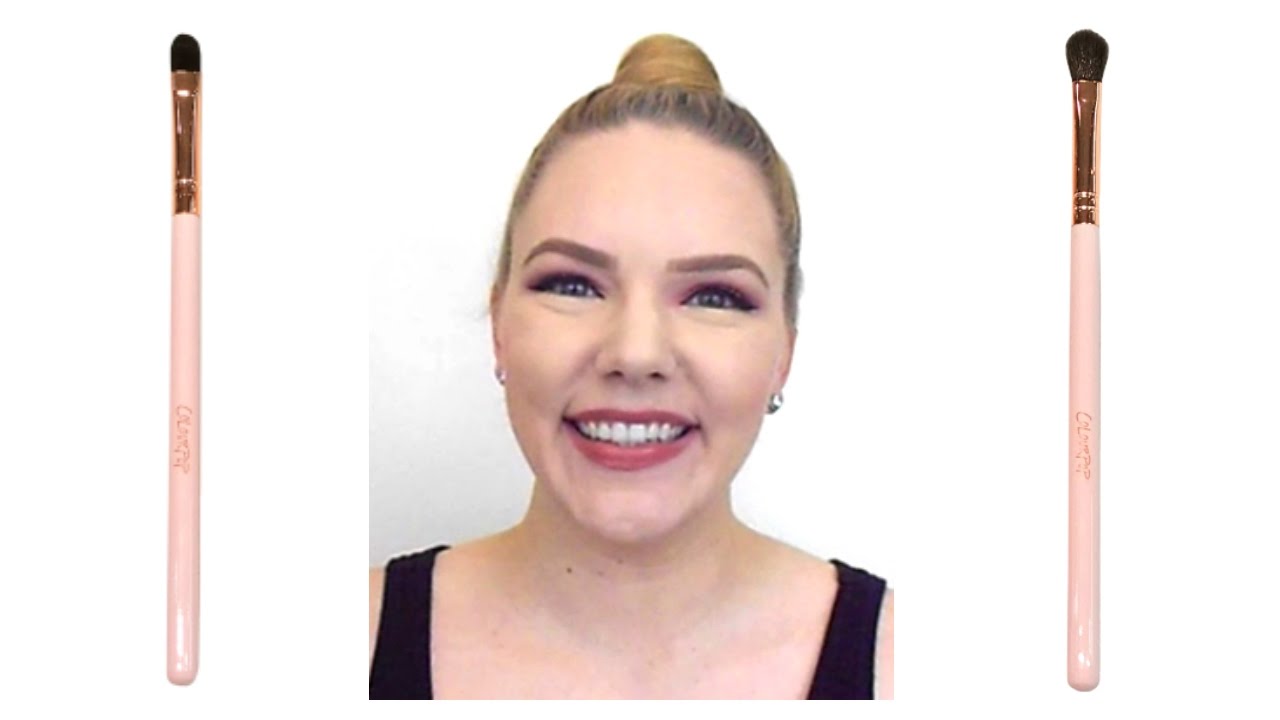 ColourPop Eyeshadow Brush Review & Demo YouTube
