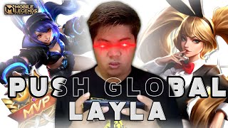 NGEJAR TOP GLOBAL LAYLA !!! MABAR VIP ??? CEK DESKRIPSI | Mobile Legends