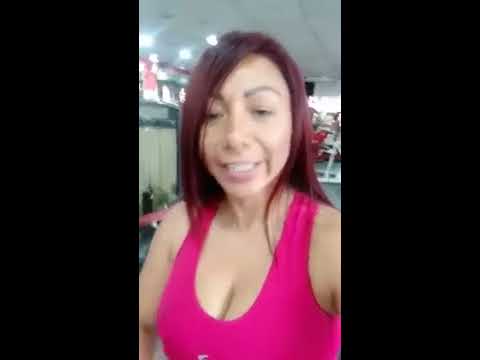 Deysi Araujo en el gym