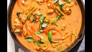 Thai Panang Curry Recipe With Chicken (using store bought curry paste)