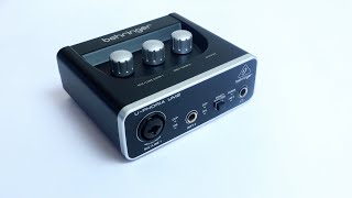 Athlete Statistics Behringer Uphoria UM2 review: Cheapest audio interface you can get!!