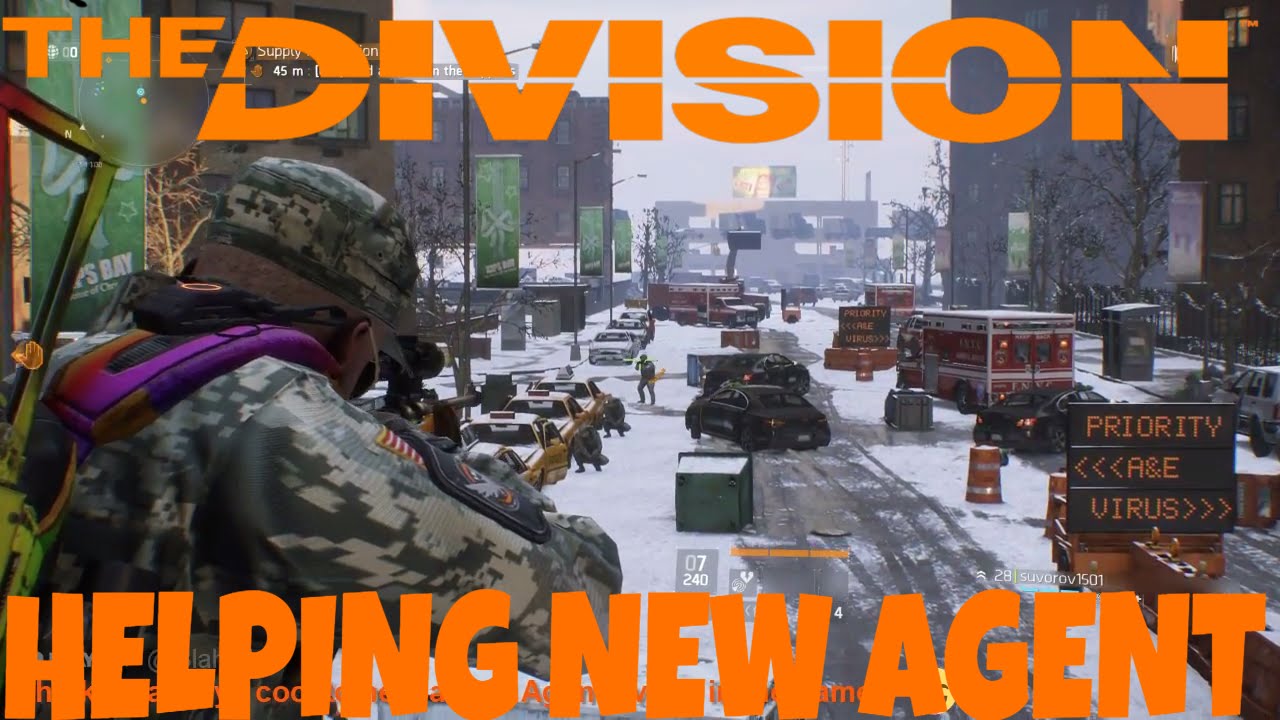 Blahfubar's Plays.tv Clip-The Division-Helping new Agent lvl up.
