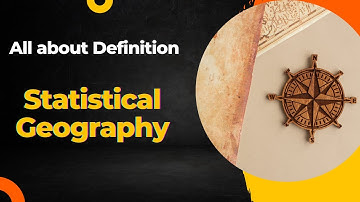 Statistical Geography: Using Data to Understand the World