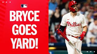 Bryce Harper BLASTS OFF! Phillies star goes deep for the 4th time this season!