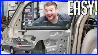 How to Replace Window Regulator and Motor Chevrolet Impala 2006-2016 | EASY!