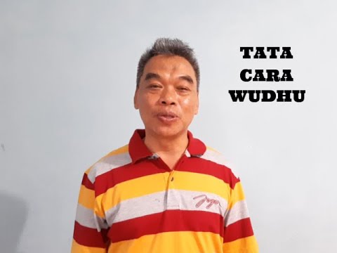 Tata Cara Wudhu 
