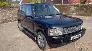 Range Rover L322 Vogue 4 4V8 For Sale Walkaround Engine Running