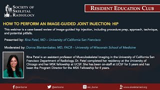 SSR Resident Education Club - How to Perform an Image-guided Joint Injection: Hip screenshot 4