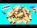 18 MANEIRAS GENIAIS DE REUTILIZAR ROLOS DE PAPEL HIGIÊNICO EM CASA | RECICLAGEM | IDER ALVES