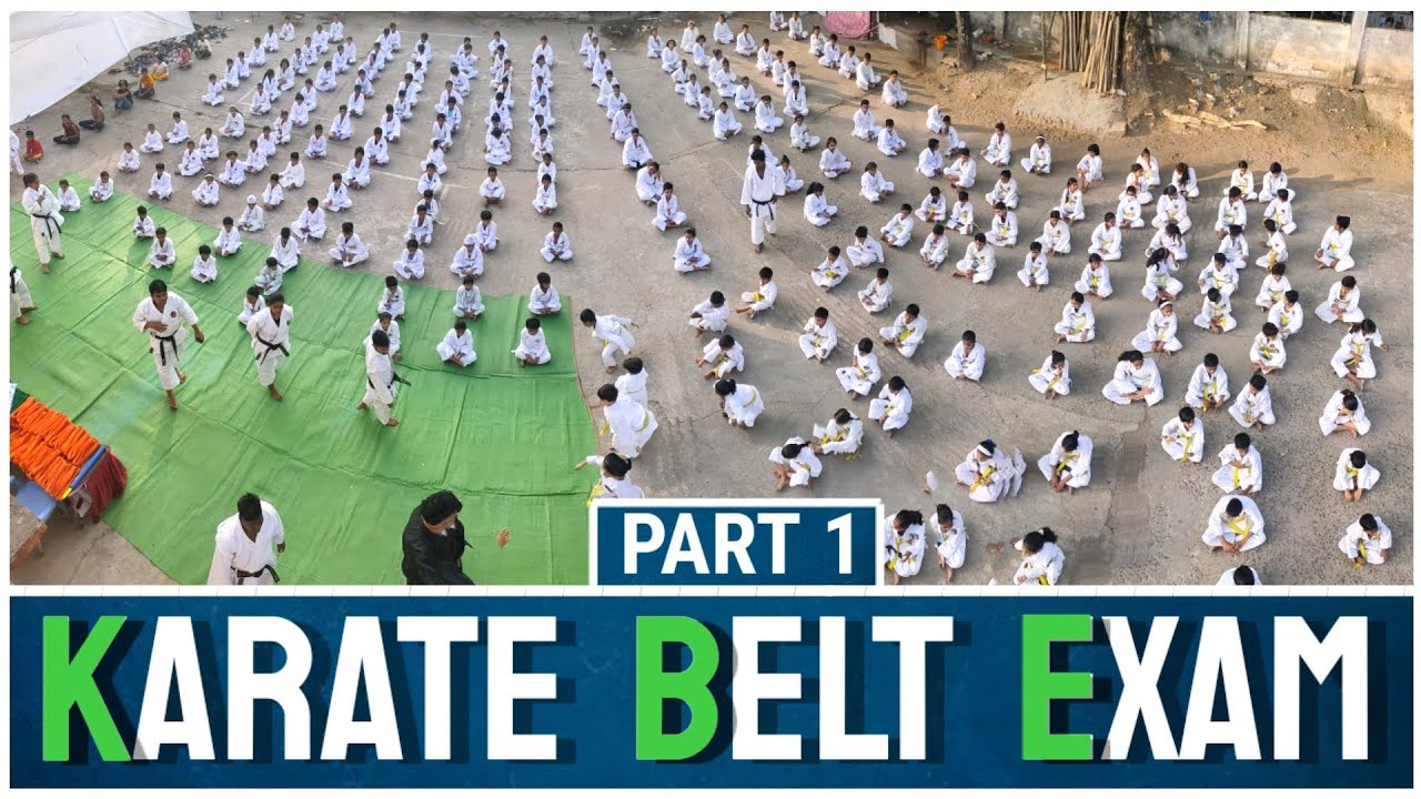 Karate Belt Exam🔥🥋 ll Part 1 ll karate selfdefence YouTube