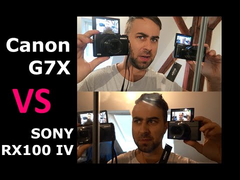 CANON G7X vs SONY RX100 IV Video Test Which is The 