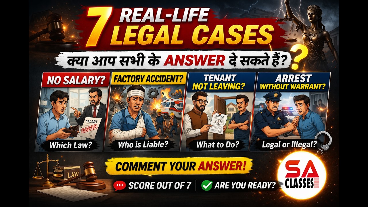 Real Case Tested 7 Real-Life Law Cases with Answers | Can You Answer All | Test Your ...