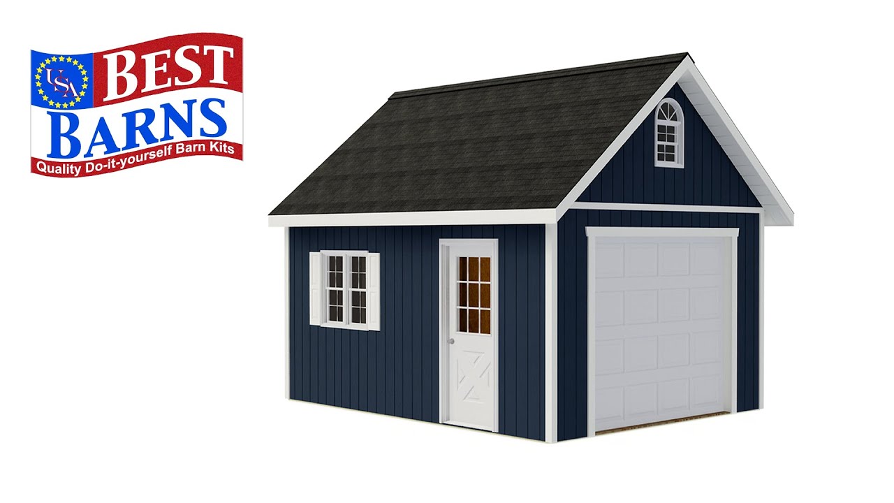 Best Barns Glenwood Garage Kit YouTube
