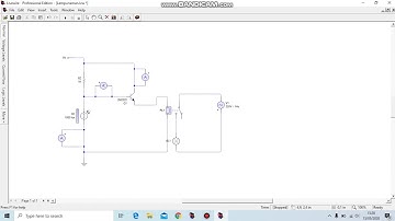 Simulasi Rangkaian Analog Lampu Taman Otomatis dengan menggunakan sensor LDR dan Relay