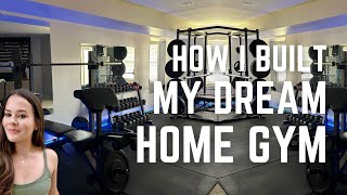 How I Built My Dream Home Gym | Anna Clough