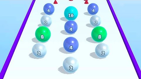 Ball Merge 2048 - All Levels Gameplay Android, iOS ( Levels 33-35 )