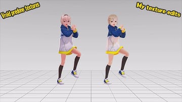 [Vroid/MMD]Vroid model test