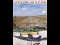 Frontline Soldier Sees Su-25 Strike #shorts
