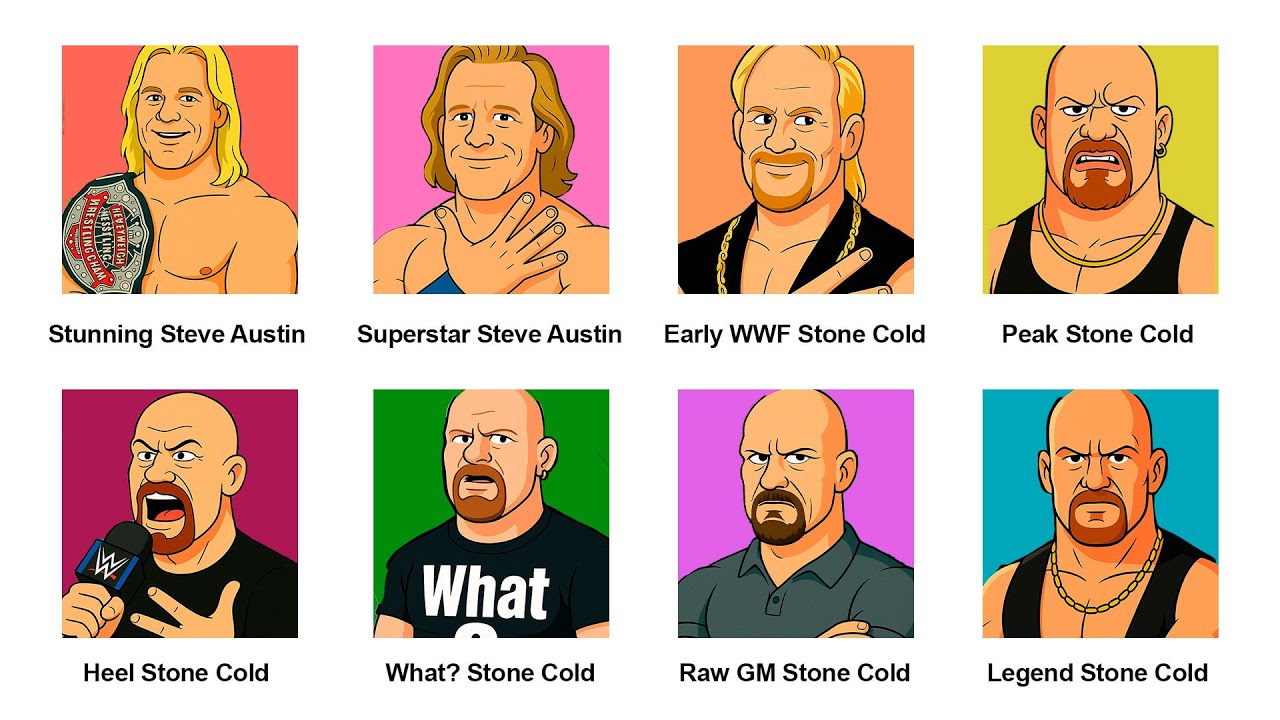 Every Single Version of STONE COLD Explained in 17 Minutes - YouTube