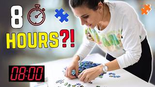 I Tried Puzzling for 8 HOURS Straight… | 8K Subscriber Challenge