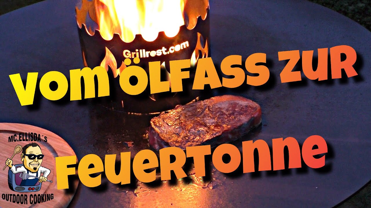 Vom Fass zur fertigen Feuerplatte / von Grillrost.com 