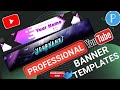 YouTube Banner Material Free Download | How to Make YouTube Banner | YouTube Banner Kaise Banaye