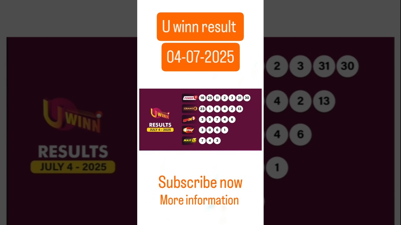 Guarda 🎯 U WINN Result Today 04-07-2025 | Dubai Lucky Draw Result su YouTube Guarda 🎯 U WINN Result Today 04-07-2025 | Dubai Lucky Draw Result su YouTube