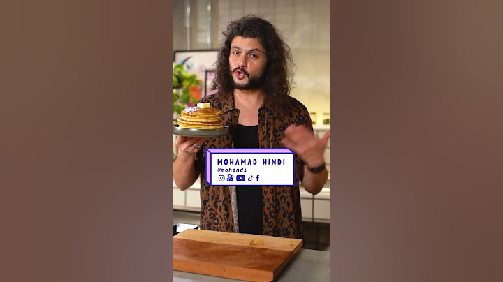 PANQUECA AMERICANA | Mohamad Hindi | #Shorts
