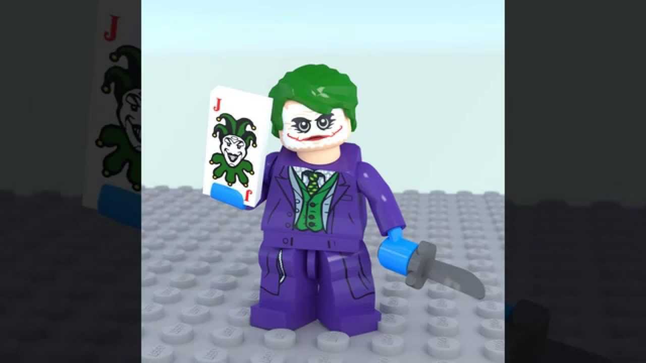 Lego Joker 3d Model