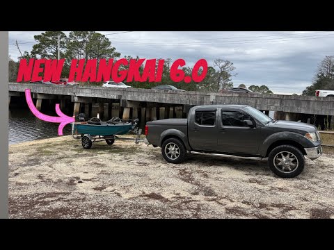 Bass fishing in Florida and testing out our new hangkai 6hp engine.