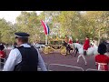 State visit, king and queen of the Netherlands. Carriage parade