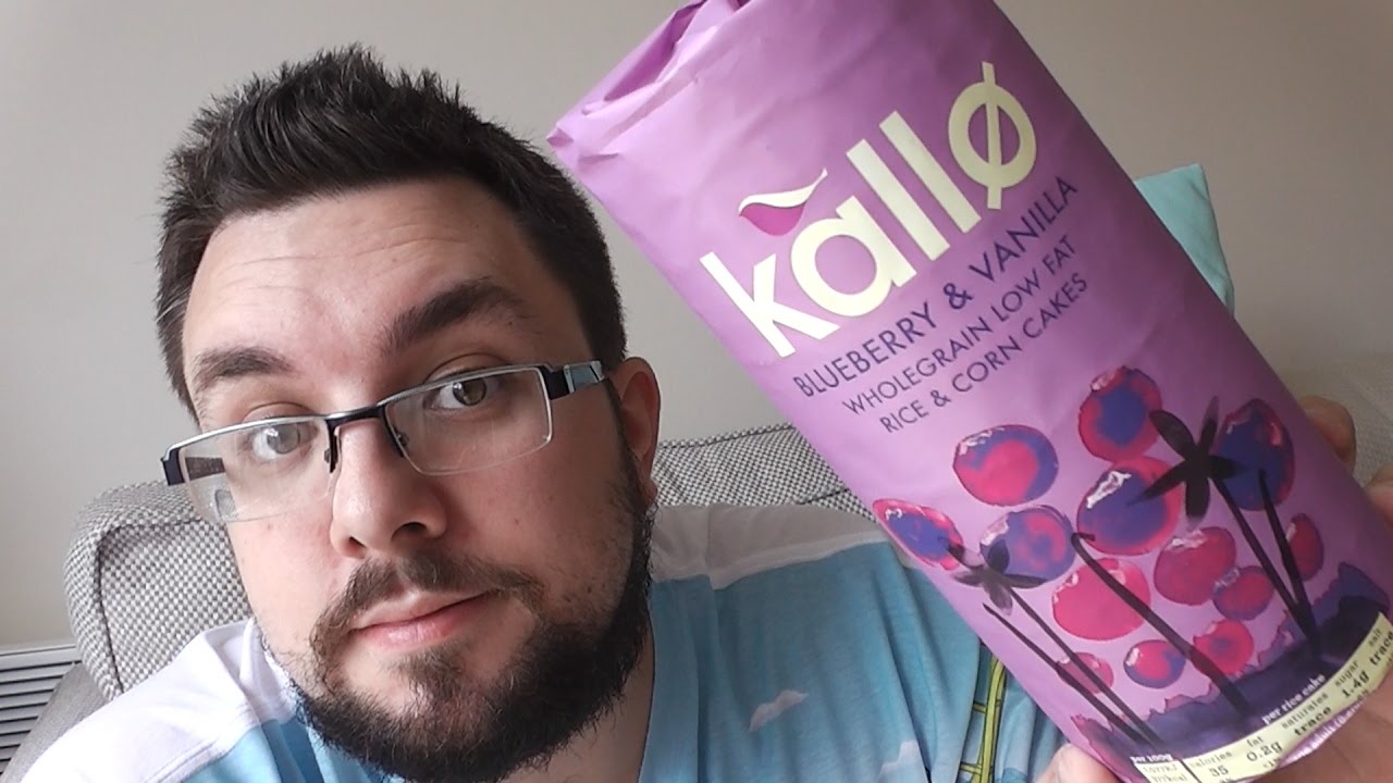Kallo Blueberry & Vanilla Rice Cakes Review - YouTube