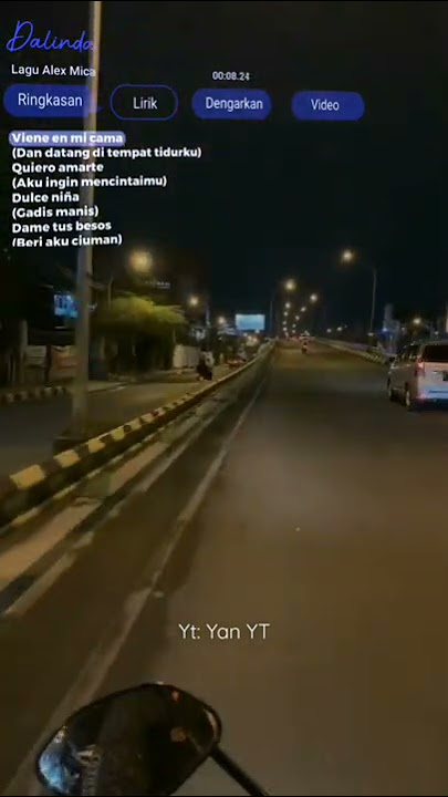 lirik lagu - dalinda || by Yan YT