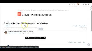 How to Move a Forum Post & Replies in Moodle 4.0