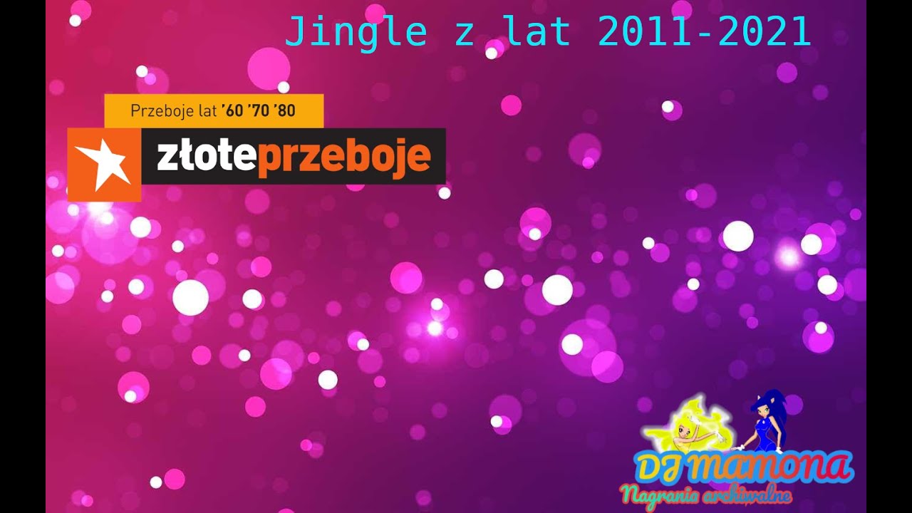 Radio Złote Przeboje jingle z lat 2011 2021.