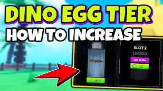 How to Increase DINO EGG TIER in RAISE ANIMALS Roblox - Egg Fusion Guide screenshot 5