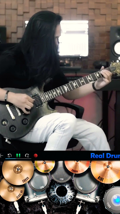 jengah pas band melody gitar x real drum #viral #pasband #guitar #cover #tiktok