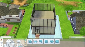 Floating Modern Loft!! Sims 4 Speed Build