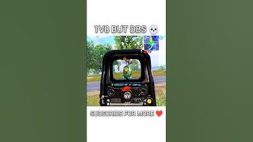 1V8 BUT DBS 💀 #bgmi #gaming #pubgm #pubgmobile #shorts #viral #viralshorts #trending