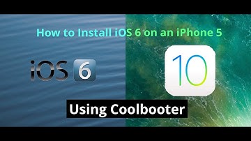 How to Downgrade an iPhone 5 to iOS 6 in 2021