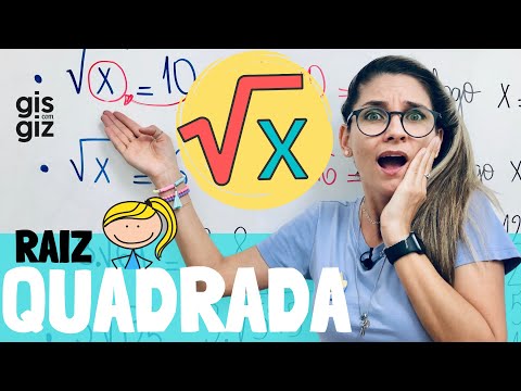 POTENCIAÇÃO E RADICIAÇÃO COM RADICAIS \Prof. Gis/  Curso de matematica,  Educação fisica, Aulas de matemática