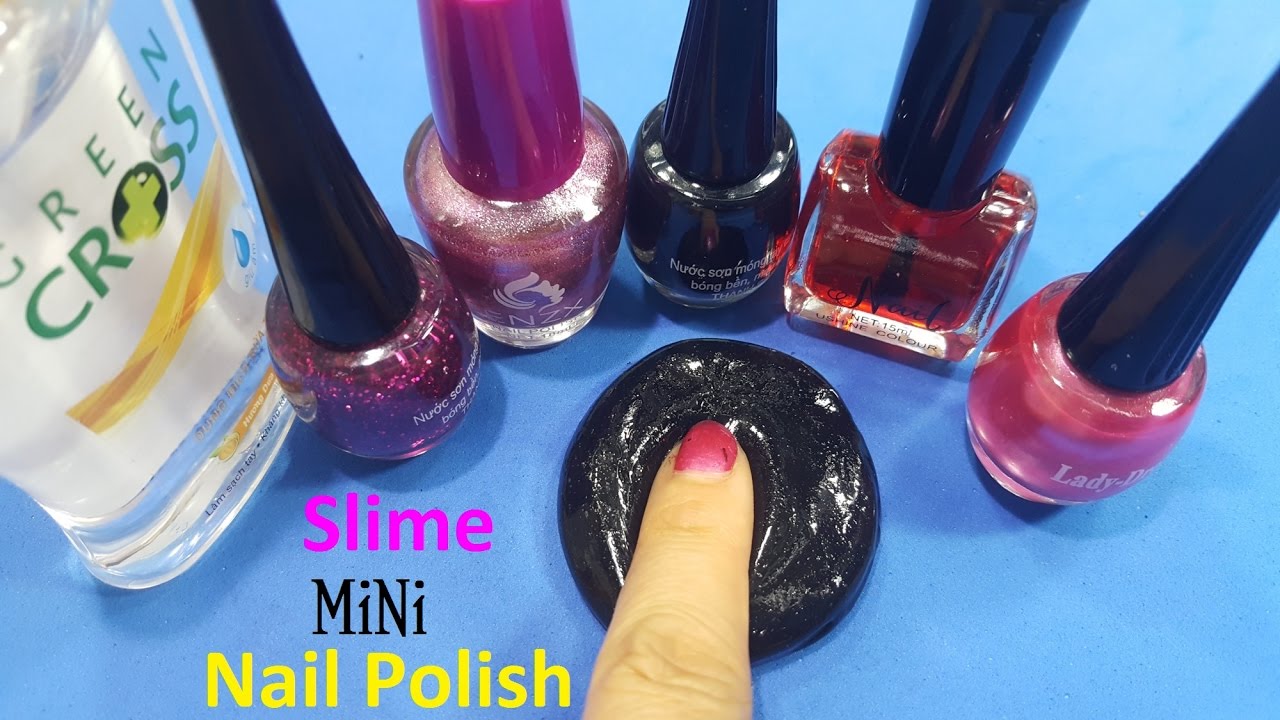 Nail Polish Slime No Glue Or Face Mask Papillon Day Spa