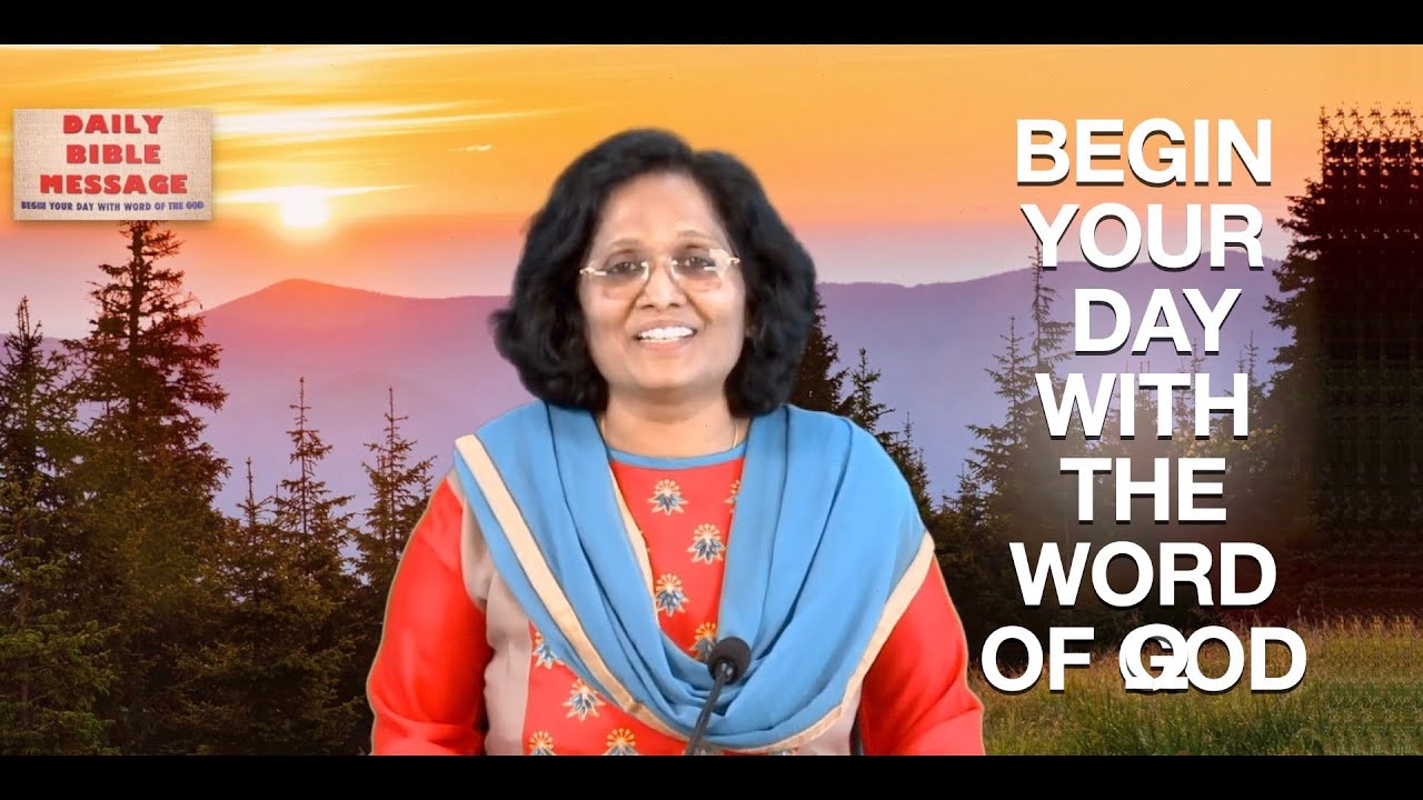 Thumbnail for Daily Bible Message 05 07 2024 Psalms కీర్తనల గ్రంథము Chapter 119 Verse 89
