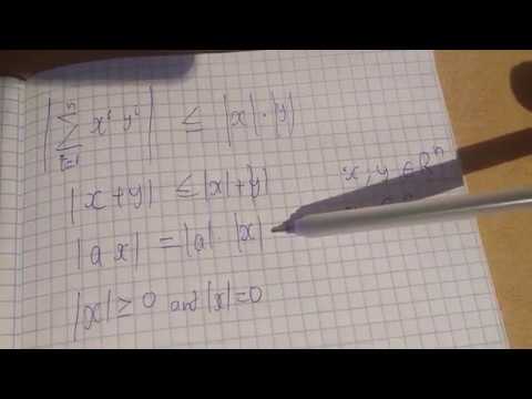 n სივრცეები. ნორმა და შიდა პროდუქტი. ნაწილი 1.